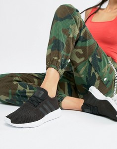 Черные кроссовки adidas Originals Swift Run-Черный