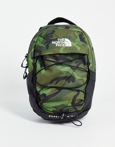 Маленький рюкзак с камуфляжным принтом The North Face Borealis-Зеленый цвет