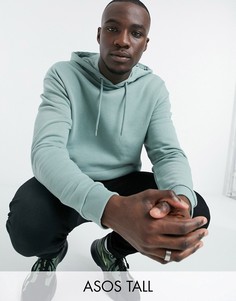 Зеленый худи в стиле oversized с логотипом сзади ASOS Unrvlld Spply Tall