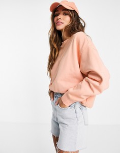 Персиковый свитшот с круглым вырезом Levis-Розовый цвет Levis®
