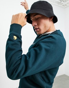 Зеленый свитшот Carhartt WIP Chase-Зеленый цвет
