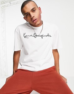 Белая футболка Karl Kani Originals-Белый