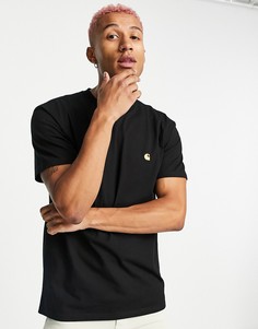 Черная футболка Carhartt WIP-Черный цвет