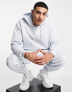 Синий худи в стиле oversized с карманом сбоку (от комплекта) ASOS DESIGN-Голубой