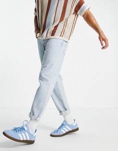 Свободные выбеленные джинсы Topman-Голубой