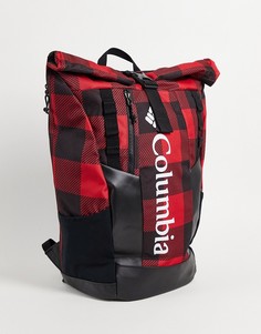 Красный рюкзак в клетку Columbia Convey 25L