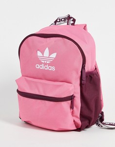 Розовый маленький рюкзак adidas Originals adicolor-Розовый цвет