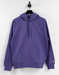 Худи фиолетового цвета Carhartt WIP Chase-Фиолетовый цвет