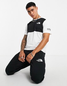 Белая футболка The North Face Mountain Athletic Hybrid-Белый