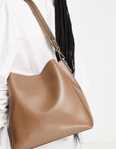 Коричневая сумка через плечо Truffle-Коричневый цвет
