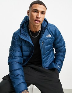 Синяя куртка с капюшоном The North Face Aconcagua 2-Голубой