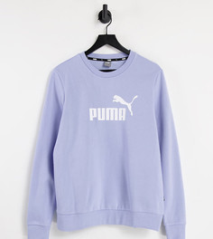 Синий свитшот с логотипом Puma Essentials-Голубой
