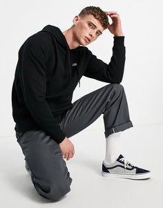 Черное флисовое худи Vans Basic-Черный цвет