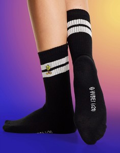 Черные носки с вышивкой Твити ASOS DESIGN Space Jam: A New Legacy-Черный цвет