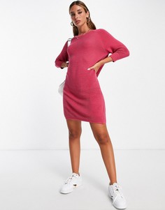 Красное трикотажное платье-джемпер мини French Connection-Красный