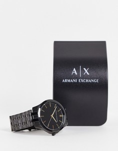 Черные часы из нержавеющей стали Armani Exchange AX2144-Черный цвет