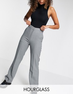 Темно-серые прямые брюки ASOS DESIGN Hourglass Ultimate-Серый