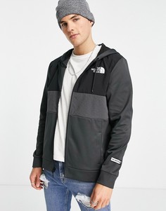 Серая куртка с накладками The North Face Mountain Athletic-Серый