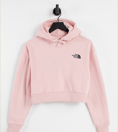 Розовый укороченный худи The North Face Trend – эксклюзивно для ASOS-Розовый цвет