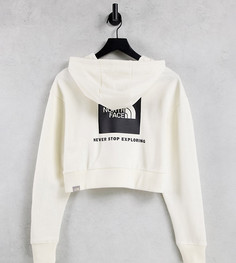 Белая укороченная худи The North Face Red Box эксклюзивно для ASOS-Белый