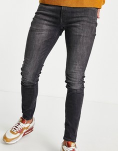 Выбеленные серые джинсы скинни Jack & Jones Intelligence-Серый
