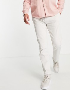 Светло-бежевые вельветовые брюки River Island-Светло-бежевый цвет