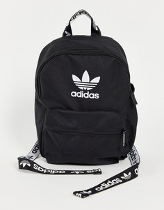 Черный маленький рюкзак adidas Originals-Черный цвет