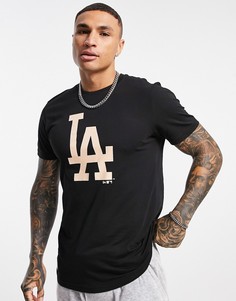 Черная футболка New Era LA Dodgers-Черный цвет