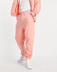 Розовые oversized-джоггеры из органического хлопка от комплекта ASOS DESIGN-Оранжевый цвет