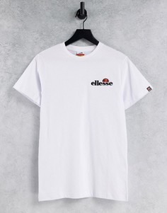 Белая oversized-футболка ellesse-Белый