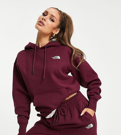 Худи бордового цвета The North Face Essential – эксклюзивно для ASOS-Красный