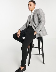 Серый зауженный пиджак Jack & Jones Premium