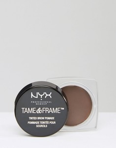 Помада для бровей NYX Professional Makeup Tame & Frame-Коричневый цвет