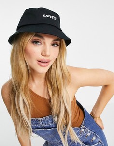 Черная панама с логотипом Levis-Черный цвет Levis®