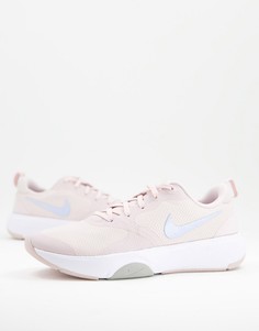 Розовые кроссовки Nike Training City Rep-Розовый цвет