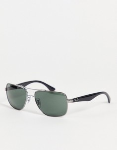 Квадратные солнцезащитные очки Ray-ban 0RB3482-Черный цвет
