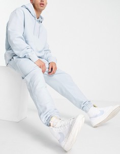 Голубые джинсовые джоггеры от комплекта Topman-Голубой