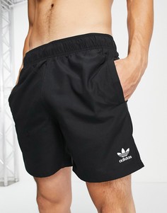 Черные шорты для плавания adidas Originals Essentials-Черный цвет