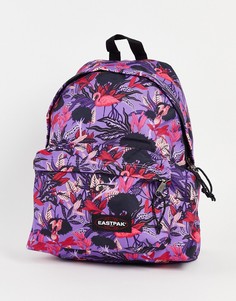 Фиолетовый рюкзак на подкладке с принтом фламинго Eastpak-Фиолетовый цвет