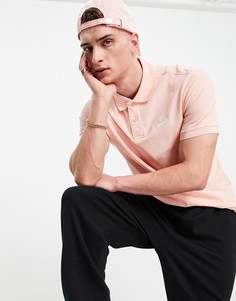 Припудренно оранжевая футболка-поло из пике Nike Club-Оранжевый цвет