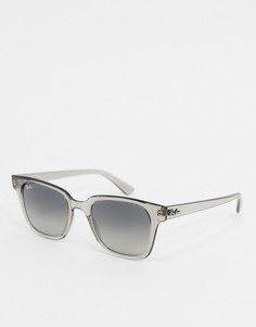 Серые солнцезащитные очки вайфайеры Ray-Ban ORB4323-Серый