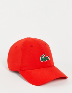 Бейсболка с логотипом Lacoste Sport-Красный