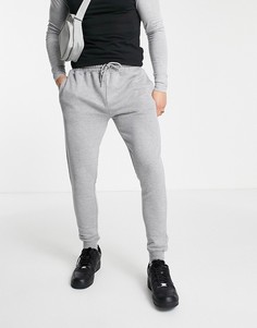 Серые зауженные джоггеры от комплекта Topman-Серый