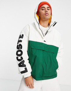 Куртка с логотипом Lacoste Live-Зеленый цвет