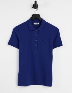 Синяя классическая футболка-поло Lacoste-Голубой