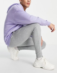 Серые меланжевые джоггеры скинни ASOS DESIGN-Серый