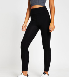 Черные леггинсы с завышенной талией River Island Tall-Черный