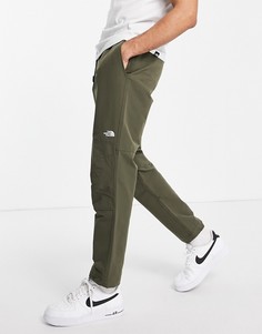 Зеленые брюки без застежек The North Face Woven-Зеленый цвет
