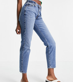 Голубые джинсы прямого кроя River Island Tall-Голубой