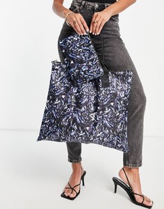 Складывающаяся сумка-тоут из нейлона Ted Baker Nillia-Голубой